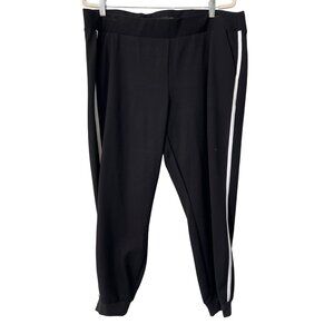 Torrid Side Stripe Jogger Pants Women 2X Pull On Elastic Waist Rayon Blend Activ